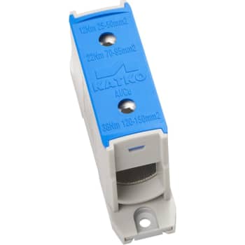 [1421378381] Katko Klemme AL/CU KL1x150N, 1x25-150 mm², 250/320A, blå