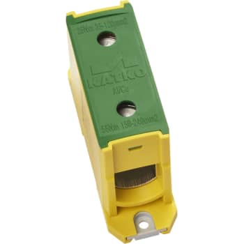 [1421378459] Katko Klemme AL/CU KL1x240PE, 1x35-240 mm², 315/425A, gul/grøn
