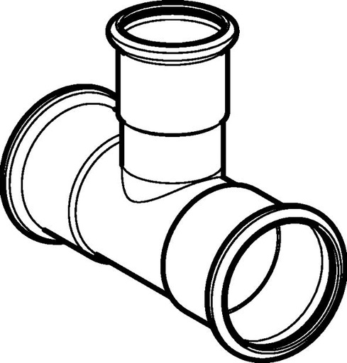 [034230679] 108X89X108 MM TEE FZ MAPRESS