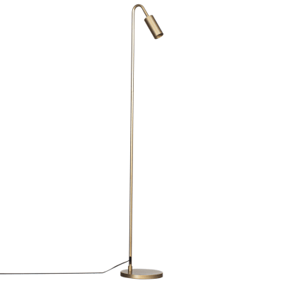 [6244115166] Curve Gulvlampe GU10 H146cm, mat guld