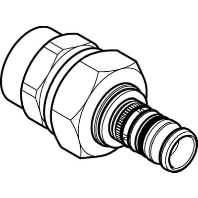 [087522651] 50 mm x 2" Union med muffe RG Mepla