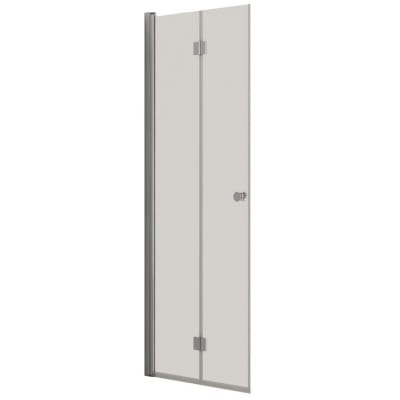 [674182034] Dansani foldedør, klart glas, 2000 x 770-790 mm, krom