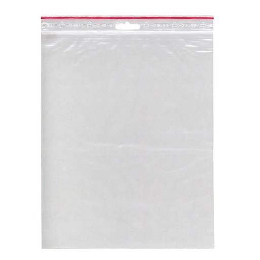 [H25959] Lynlåspose u. skrivefelt - 80 x 120mm (100 stk.)
