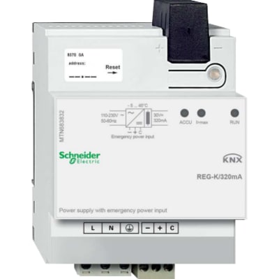 [1026000944] KNX SPÆND. DIN 320MA/NØDST.IND
