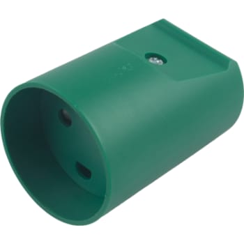 [1928952051] Forlængerled F5 forstærket uden jord grøn