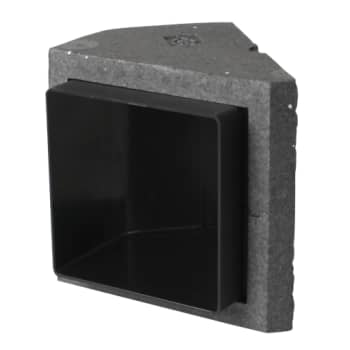 [1978001033] Therm bøjning 45 gr. 15x15 cm, med 20 mm isolering