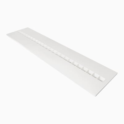 [5642018675] PANEL LOUVER 120X30 HVID