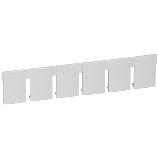 [1088003387] Patchpanel blindprop lysegrå