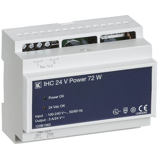 [1088004603] IHC Control® Strømforsyning 72 W