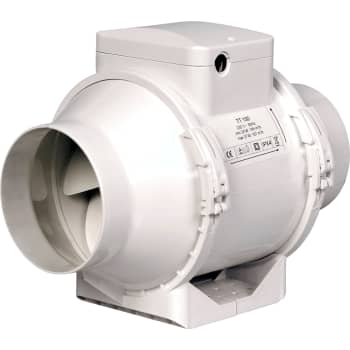 [1978011683] Kanalventilator EL 100 TT, Ø100 mm, hvid