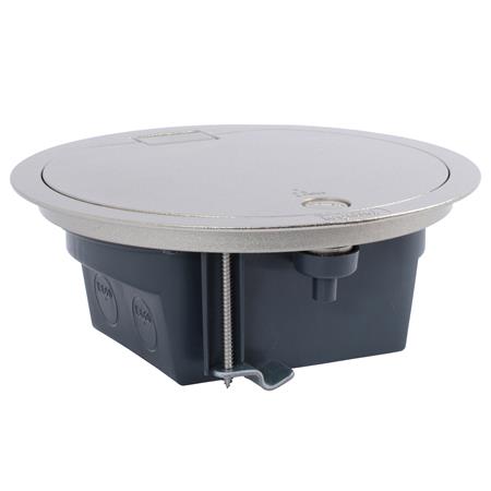 [8736112086] GULVBOKS IP66 TOM 4M HÆNGSLET LÅG STÅL
