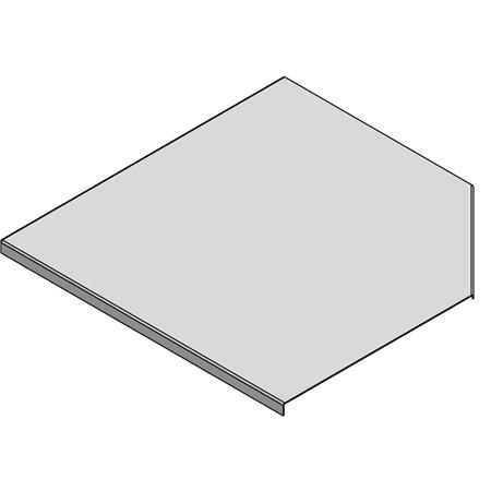 [8037021423] LÅG T/90° BØJNING 400X1MM ZINC+