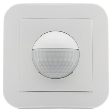 [7825008507] Indoor 180-R-11-48V-3A med ramme Vægsensor m. akustiksensor 1 kanal ON/OFF potentialefri 11-48V AC/D