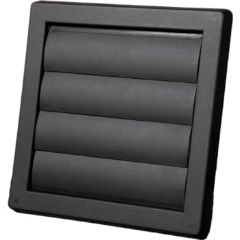 [1978014855] Lamelventil 180x180 mm, sort, type 70