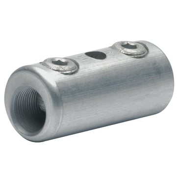 [7821334275] Skruemuffe. 6-50 mm2. 2 skruer. stopskrue. fortinnet. uden skillevæg