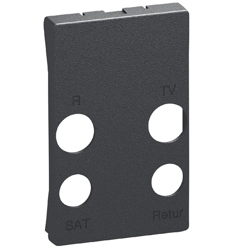 [1088009310] Fuga afdækning for antenneudtag 1½m koskgrå