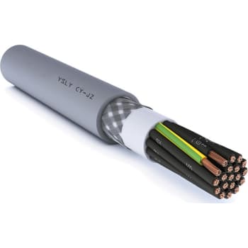 [1435133981] Styrekabel YSLCY-JZ 4G0,75mm² med kobberfletskærm