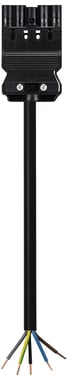 [7828406423] GST18I5 Kabel han/fri PVC CPR: Eca 1,5mm2 sort L=5M
