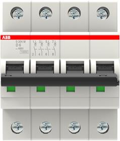 [5401003497] AUTOMATSIKRING D6A 4P 10KA 4M
