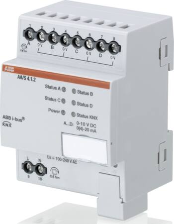 [5488219861] ABB KNX ANALOG UDGANGSMODUL 4-KANAL