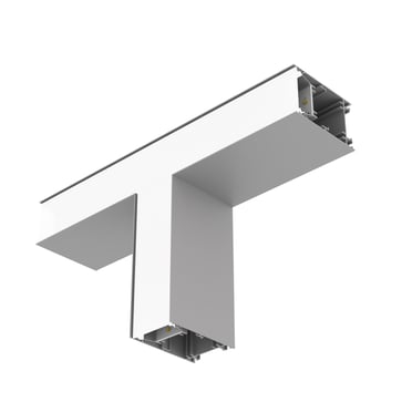 [5641001939] LEDVANCE Office Linear T-konnektor påbyg/nedhæng opal 1350lm 10,2W grå