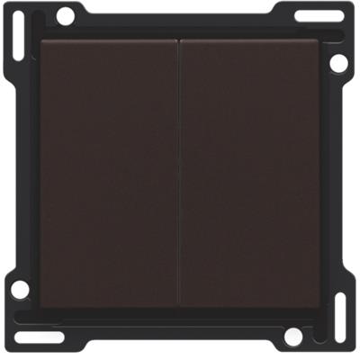 [3417814572] TANGENT, DOBBELT, DARK BROWN