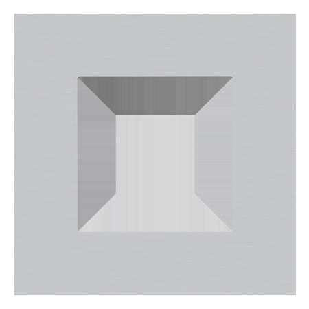 [3417810806] RAMME 1-MODUL, PURE, ALU GREY