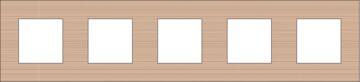 [3417811449] RAMME 5-MODUL, PURE, BAMBOO