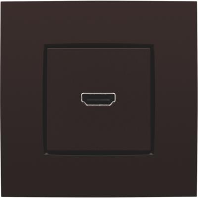 [3486000692] HDMI UDTAG STIKMONTAGE, BROWN
