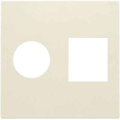 [3486000362] AFDÆKNING TV+RJ45, CREAM