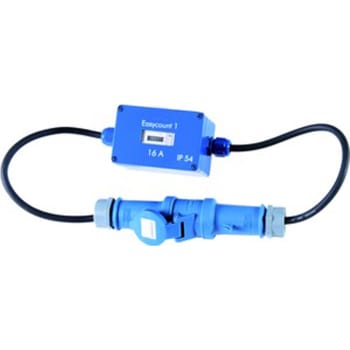 [1498031295] KWh måler 1-faset 16A på kabel 230V 16A