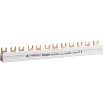 [1522027036] Faseskinne gaffel 2 pol 12M 10mm2