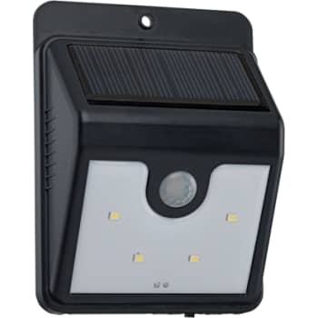 [4248801232] Eglo solcelle væglampe med sensor, sort