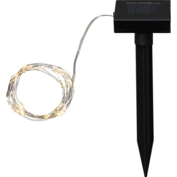 [4248802189] Solcelle Lysbånd 5M 600mA klar