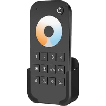 [4257651761] Green-ID Fjernbetjening CCT, 4 Zoner,  2.4Ghz, inklusiv vægholder