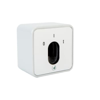 [6218001222] Geba nøgleafbryder, on/off t/oval cylinder, S-AO 1-1R/2 u/cylinder