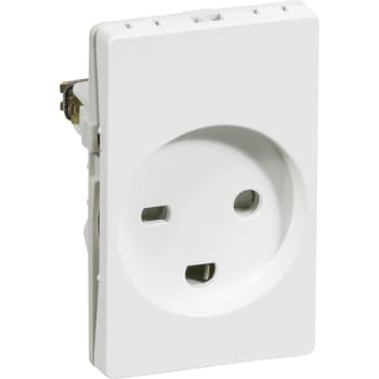 [1017036419] LK FUGA stikkontakt hospital 2-polet + DK jord 1,5 modul hvid