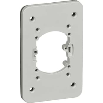 [1017042681] OPUS 74 indsats mellemplade for stikkontakt type 110H/110L lysegrå