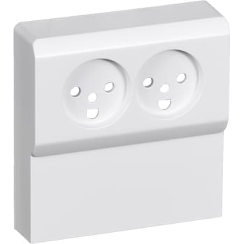 [1017054019] LK OPUS® 66 ·reservedel afdækning for stikkontakt panelunderlag dobbel 2-pol m jord 500N6812