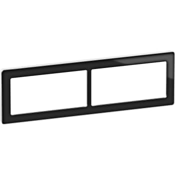 [1017060197] LK FUGA Design ramme - PURE Glas 2 X 2 modul vandret