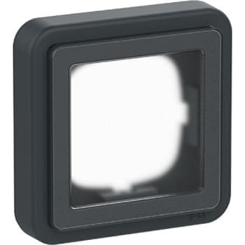 [1017064724] OPUS® 74 adapterdæksel med membran 1 modul IP44 antracitgrå