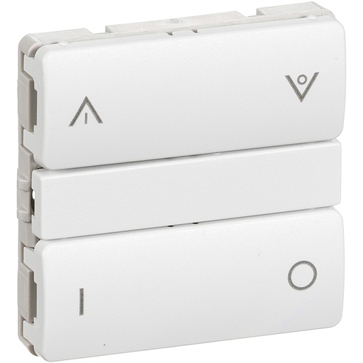 [1092001537] IHC Wireless FUGA Batteritryk 4 sl. hvid