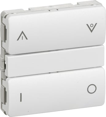 [1092001537] IHC Wireless FUGA Batteritryk 4 sl. hvid