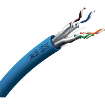 [1083000217] Actassi skærmet datakabel Cat 7A S/FTP 4P CL-MNC 1,2GHz 500M Dca blå separationsklasse D