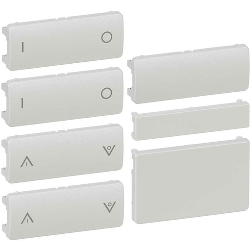 [1092002031] Fuga tangent kombi afbryder og kombi lys lysegrå