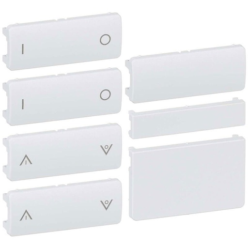 [1092002044] Fuga tangent kombi afbryder og kombi lys hvid