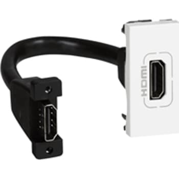 [8717102099] Multimedieudtag Mosaic Video 1x HDMI type A pre-connected 1M hvid