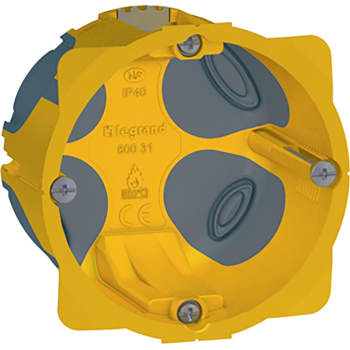 [8717102811] Forfradåse Gul Lufttæt 2M 50MM inklusiv aflastning