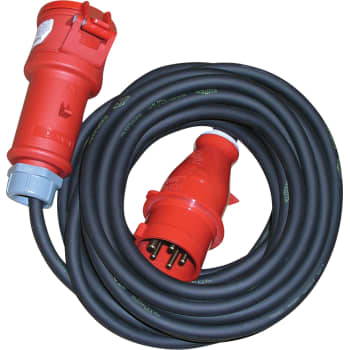 [8728890248] CEE forlængerkabel - 400V 63A, 5P han/hun, 5G16mm² (25m)