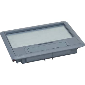 [8736111210] Gulvboks låg standard 8mm 8/12 moduler plast